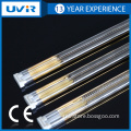 Quartz twin tube infrared heating lamp 500w